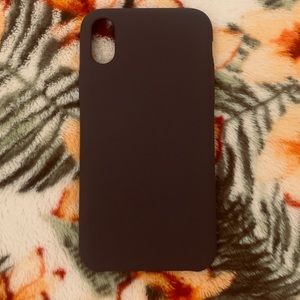 Mat grey Heyday iPhoneX case